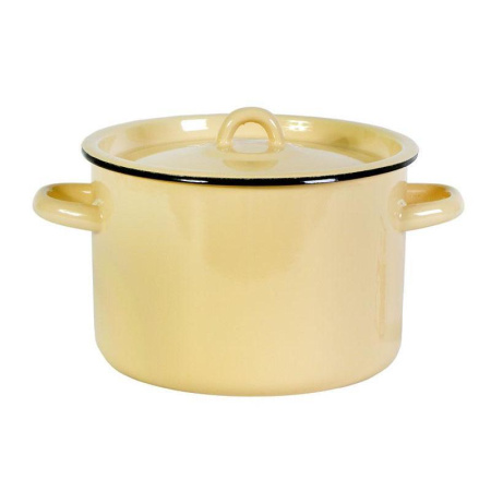 Кастрюля эмалированная СтальЭмаль 2.9 л диаметр 18.1 см (артикул производителя 2с16/1)