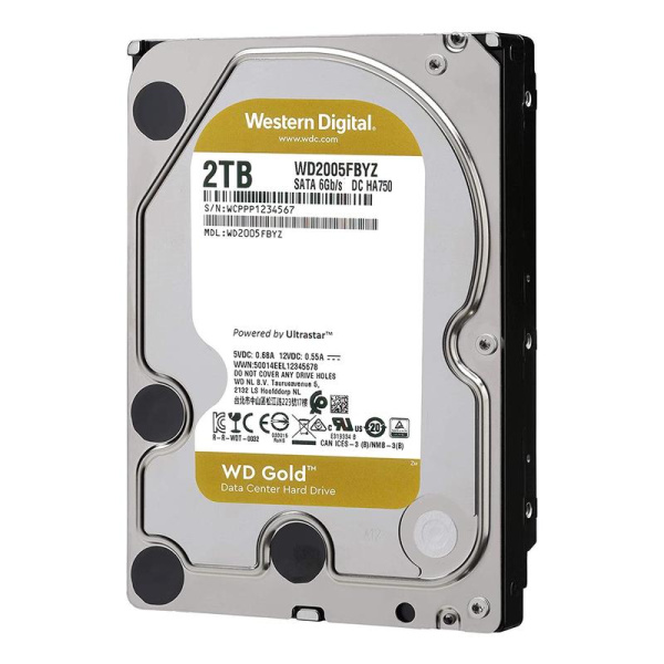 Жесткий диск Western Digital Gold 2 ТБ (WD2005FBYZ)