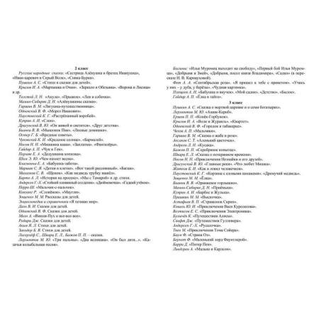 Дневник читательский Учитель 1-4 классы Школа России