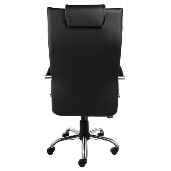 Кресло для руководителя Alvest 134 CH синее/черное (экокожа/сетка, металл)