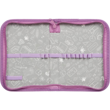 Пенал односекционный Комус Три богатыря Любава