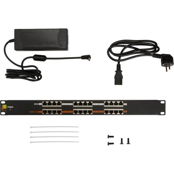 Патч-панель Lanmaster LAN-PP12-POE/A1 POE