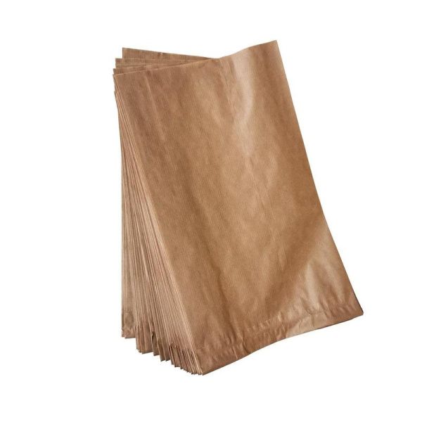 Крафт пакет бумажный коричневый 9х31x6.5 см (1000 штук в упаковке)