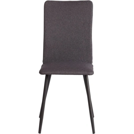 Стул обеденный Комус Мебель Fabbi тёмно-серый (ткань, металл)