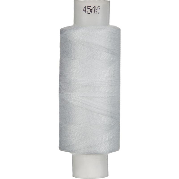 Нитки швейные армированные 45 ЛЛ №0101 белые 200 м 20 штук в упаковке