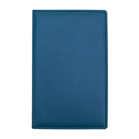 Визитница настольная Attache Вива искусственная кожа на 72 визитки синяя