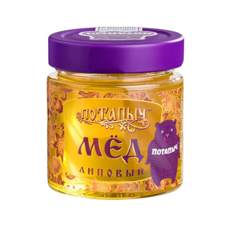 Мед Потапыч липовый 250 г