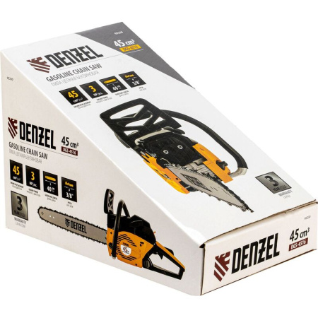 Пила цепная бензиновая Denzel DGS-4516 (95230)