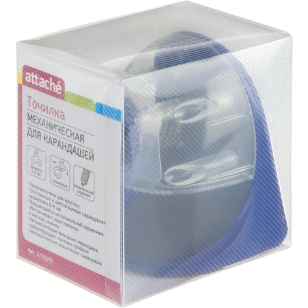 Точилка механическая для карандашей Attache синяя