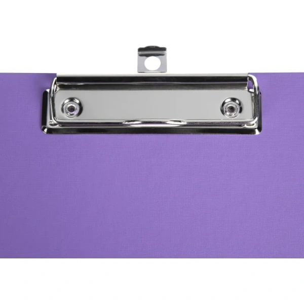 Папка-планшет с зажимом Комус A4 фиолетовая