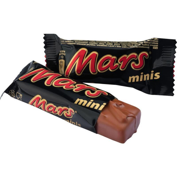 Шоколадные батончики Mars мини 182 г