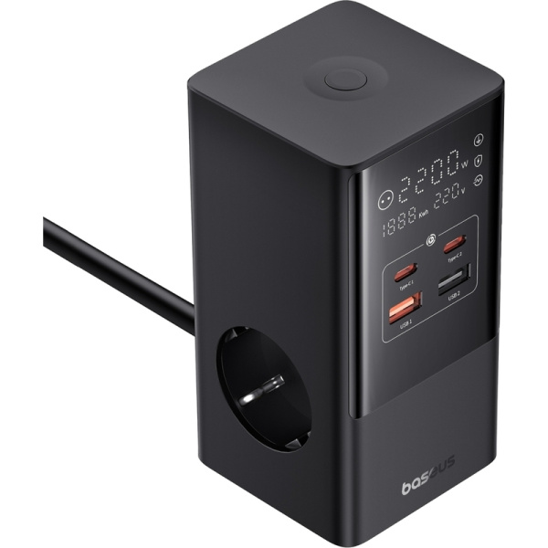 Сетевое зарядное устройство Baseus PowerCombo Tower 35 Вт  (BAS-E0002360611300)