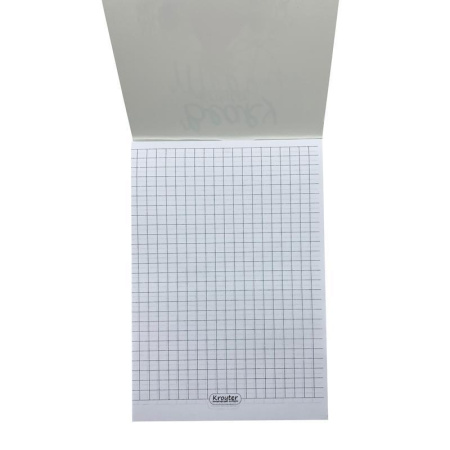 Блокнот Kroyter Друзья А6 48 листов в клетку на скобе (00089)