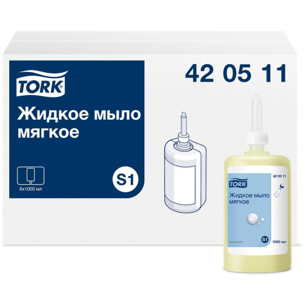 Картридж с жидким мылом Tork S1 420511 1 л