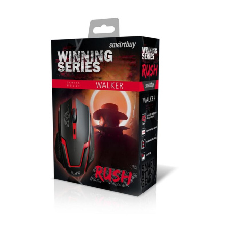 Мышь игровая Smartbuy Rush Walker черная (SBM-722G-K) Мышь игровая Smartbuy Rush Walker черная (SBM-722G-K)