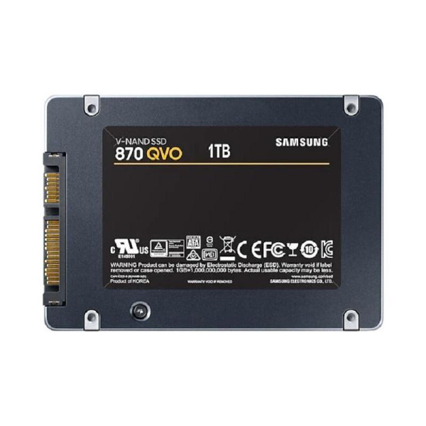 SSD накопитель Samsung 870 QVO 1 ТБ (MZ-77Q1T0BW)