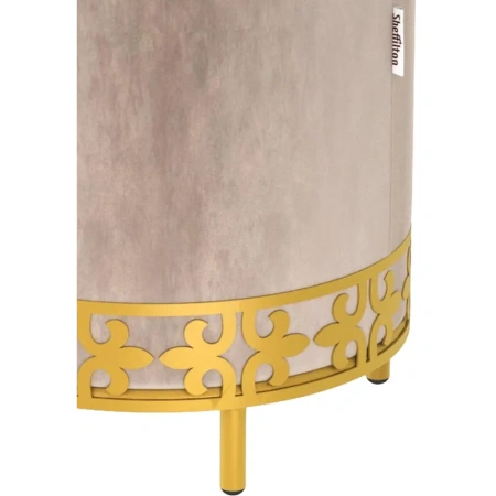 Пуф Sheffilton SHT-B20 латте (ткань, 350x350x450 мм)