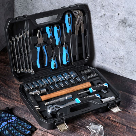 Набор инструмента автомобильный TOPFORT 55 предметов