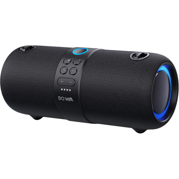 Акустическая система BQ PBS1004 чёрная с микрофоном и подсветкой Акустическая система BQ PBS1004 чёрная с микрофоном и подсветкой