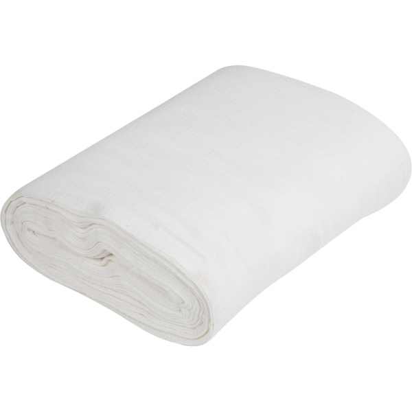 Полотно техническое вафельное 45 см х 60 м, 160 г/кв.м, отбеленное