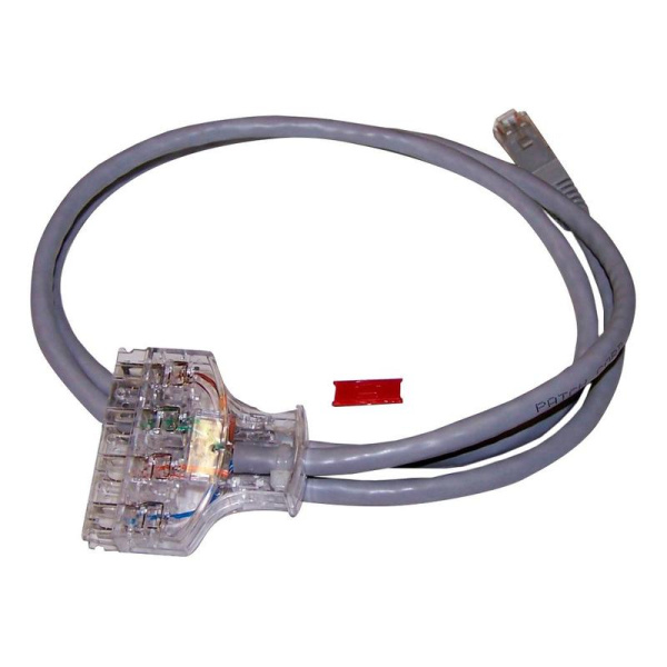 Патч-корд витая пара Lanmaster LAN-45-P4-1.0/6 6 1 м