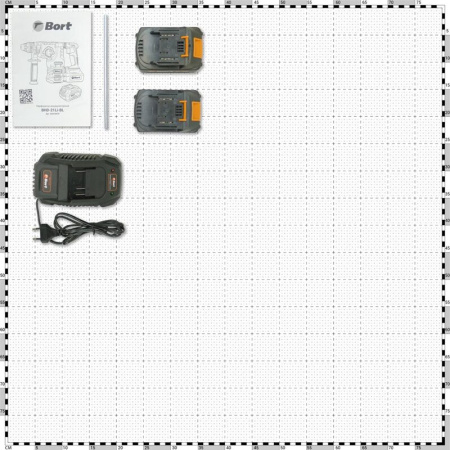 Перфоратор аккумуляторный Bort BHD-21Li-BL (93413410)