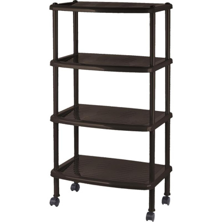 Этажерка для обуви Keeplex Regular четырехсекционная (каштан темный,  500х310х960 мм)