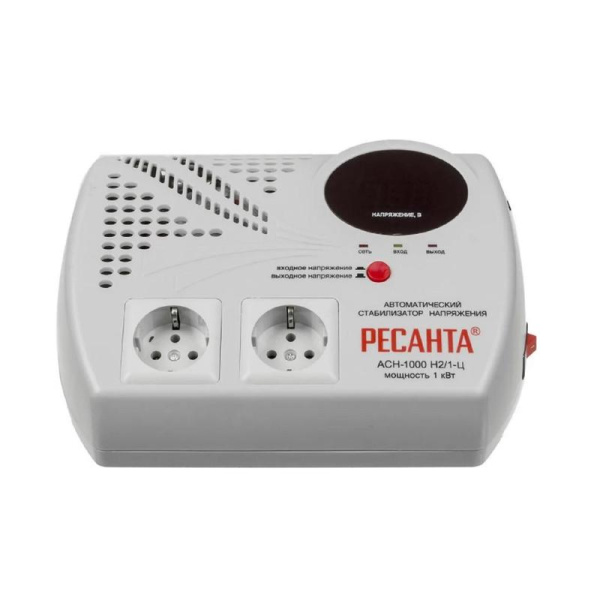 Стабилизатор напряжения Ресанта АСН-1000Н2 1-Ц