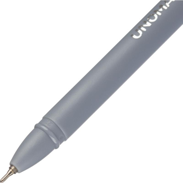 Ручка шариковая неавтоматическая Unomax Joytron черная (толщина линии  0.3 мм)