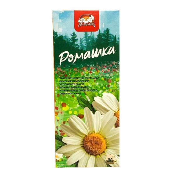 Чай Медведъ Ромашка травяной 20 пакетиков