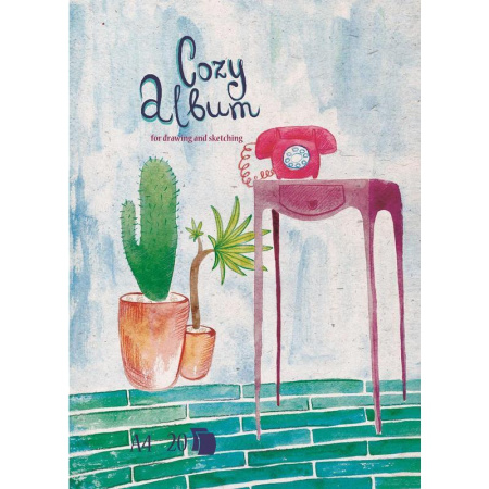 Альбом для рисования №1 School А4 20л, склейка, обложка импортный картон