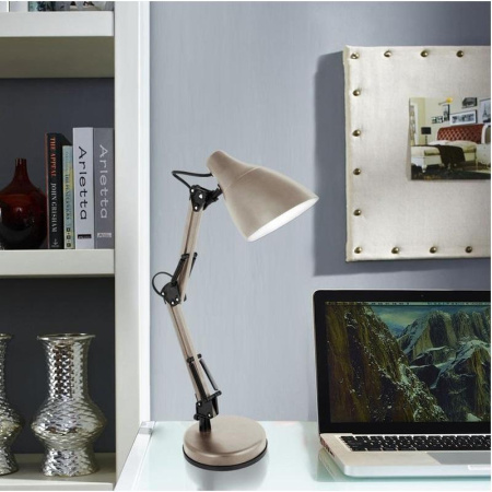 Светильник настольный Camelion KD-331 C26 коричневый