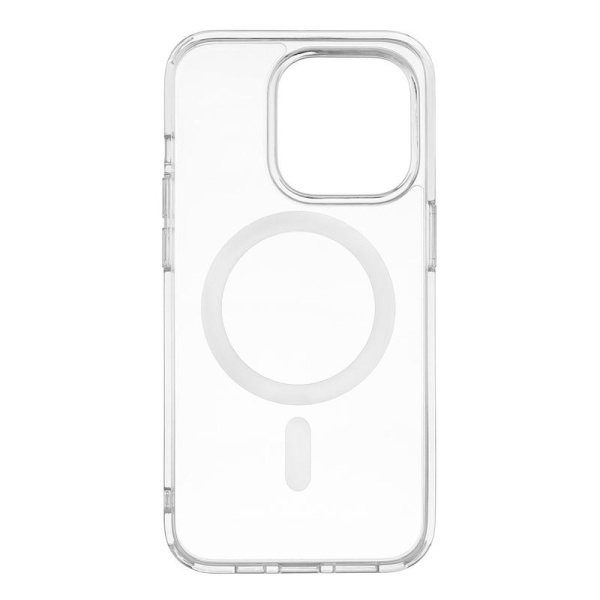Чехол-накладка uBear Real Mag Case для Apple iPhone 14 Pro прозрачный  (CS168TT61PRL-I22M)