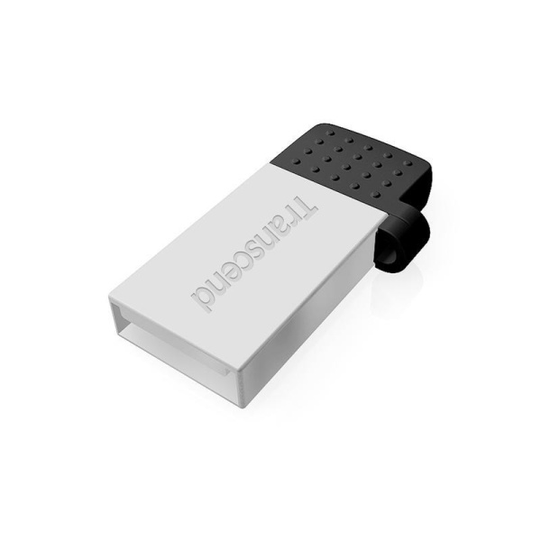 Флеш-память USB 2.0 microUSB 16 Гб Transcend JetFlash 380  (TS16GJF380S)
