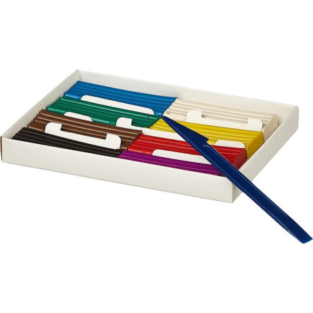 Пластилин классический №1 School Шустрики 8 цветов 160 г со стеком