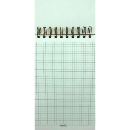 Блокнот Kroyter А5 120 листов в клетку на спирали (00110)