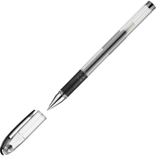 Ручка гелевая Pilot BLN-G3-38 черная (толщина линии 0,2 мм)