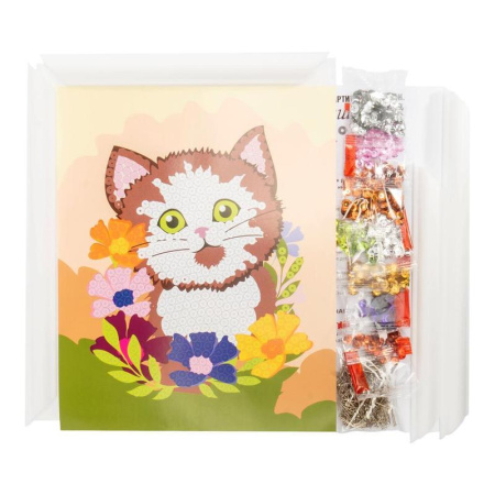 Картина из пайеток Lori Котенок