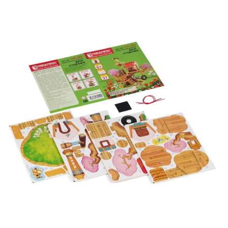 Сборная модель из дерева Rezark Серия Лесные домики Дом сторожа