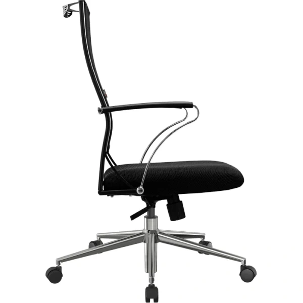 Кресло для руководителя Ergolife Sit Air чёрное (ткань, металл)