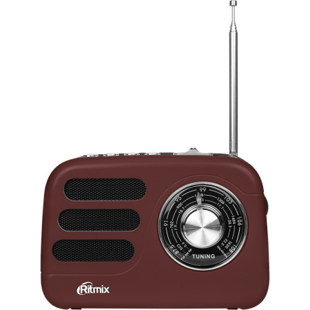 Радиоприемник Ritmix RPR-033 коричневый (80004176)