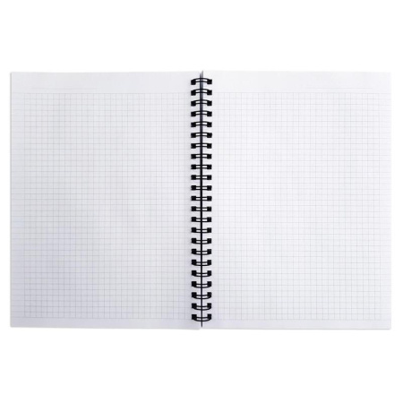 Бизнес-тетрадь Be Smart Dots A5 96 листов разноцветный в клетку на спирали (156x207 мм)