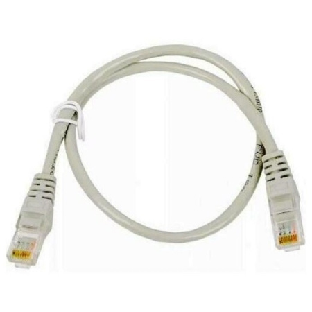 Патч-корд витая пара ExeGate UTP-RJ45-RJ45-C6-CU-0,5M-GY 6 0,5 м