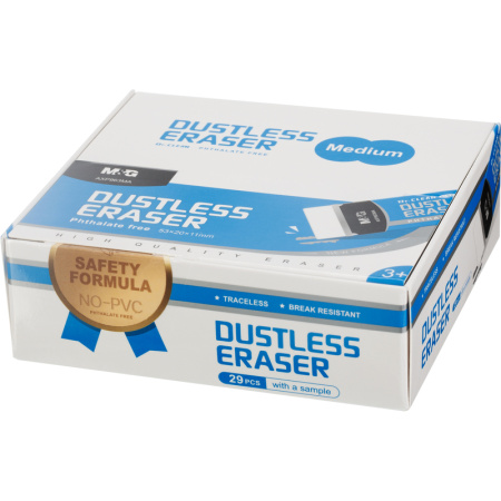 Ластик M&G из синтетического каучука прямоугольный 53x20x11 мм