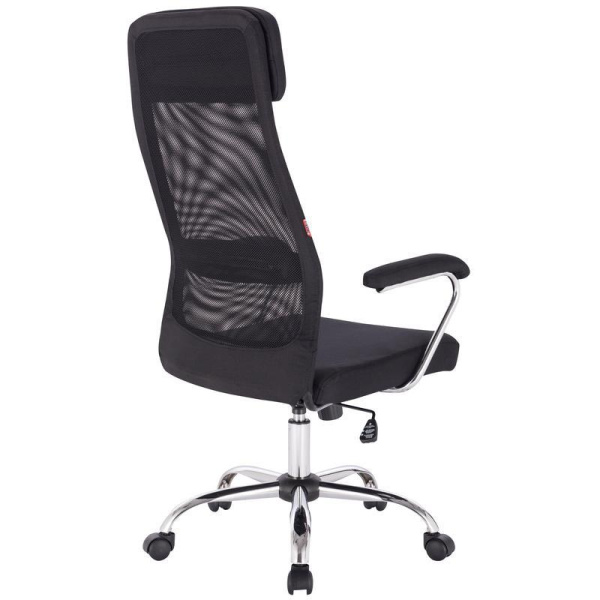 Кресло для руководителя Easy Chair 591 TC черное (сетка/ткань, металл)