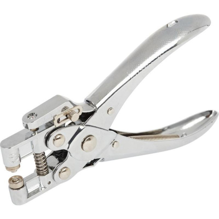 Дырокол для люверсов на 30 л. серебристый Дырокол для люверсов на 30 л. серебристый