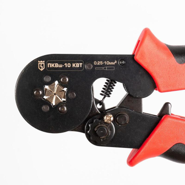 Кримпер КВТ для опрессовки втулочных наконечников (77669)