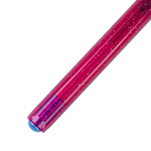 Ручка гелевая Pentel Hybrid Dual Metallic 1 мм хамелеон розовый/синий