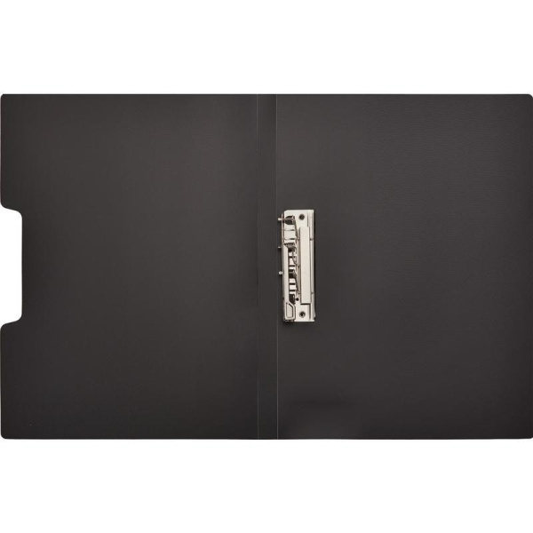Папка с зажимом Attache Digital А4+ 0.45 мм черная (до 120 листов)