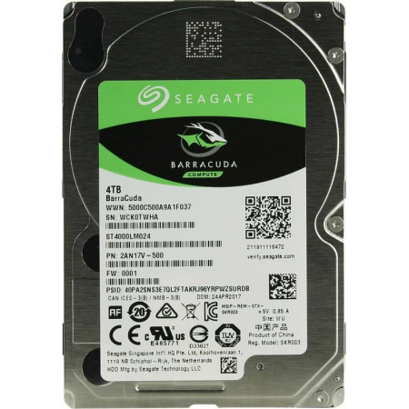 Жесткий диск Seagate 4 ТБ (ST4000LM024) Жесткий диск Seagate 4 ТБ (ST4000LM024)